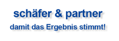 schäfer & partner damit das Ergebnis stimmt! turnaround-management unternehmens- & wirtschaftsberatung